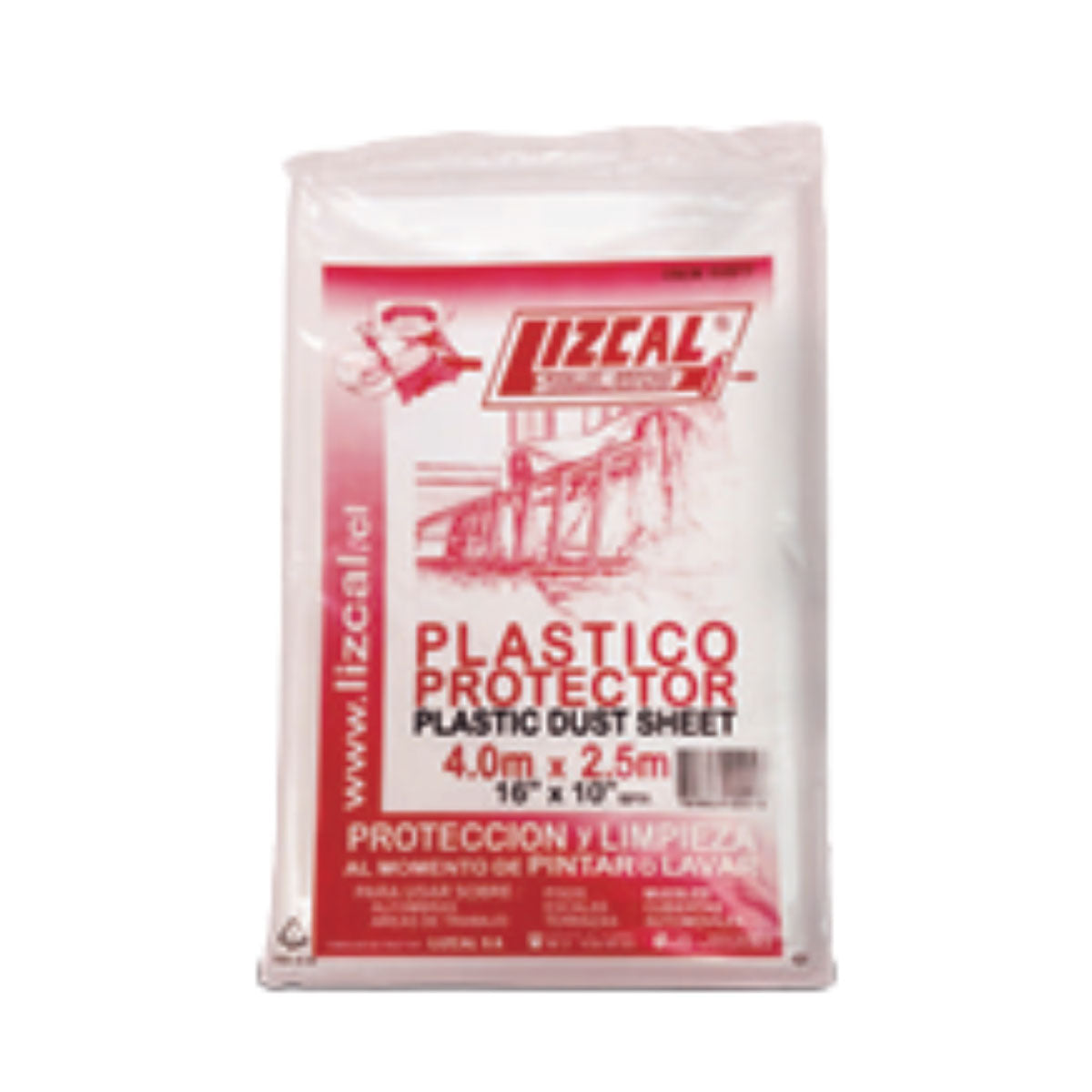 Pack 3 protectores plásticos 2.5 m x 2.0 m (15 m2)